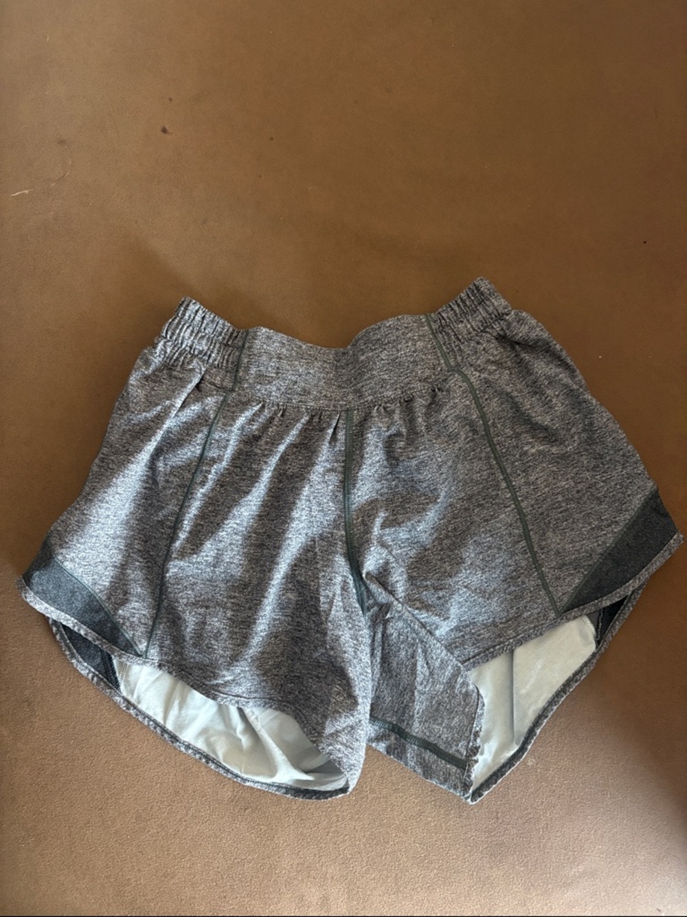 lululemon athletica Gray Heather Athletic Shorts